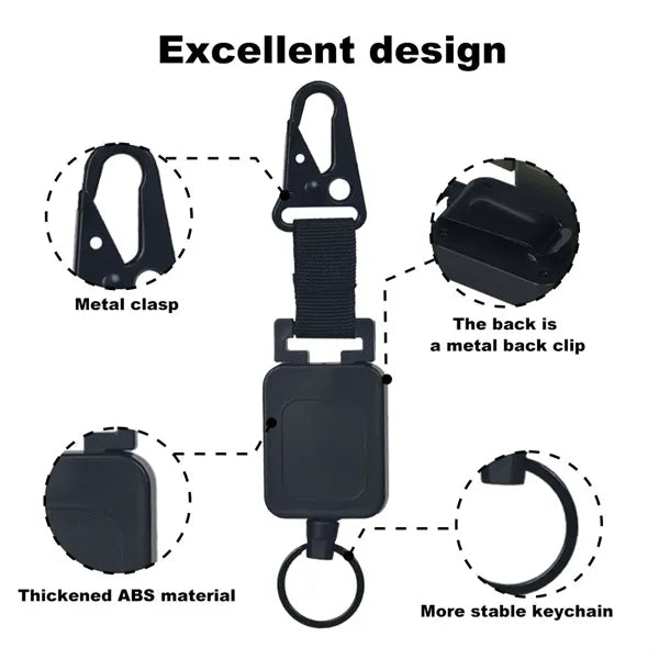 Multitool Carabiner Badge Holder