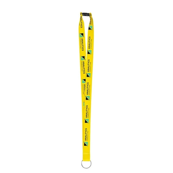 3/4" Dye-Sublimation Lanyard With J-Hook