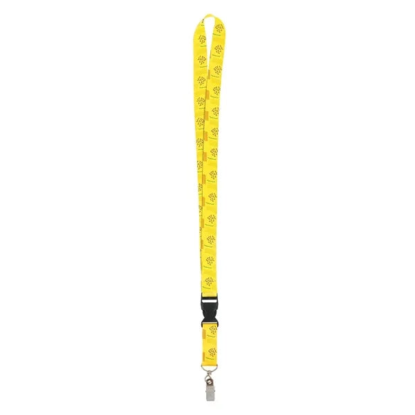 3/4" Dye-Sublimation Lanyard With J-Hook