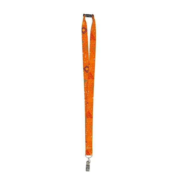 3/4" Dye-Sublimation Lanyard With J-Hook