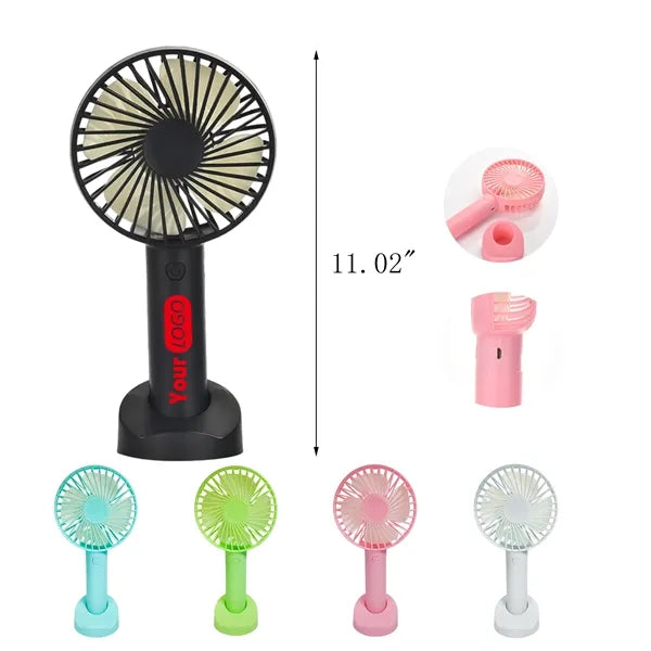 USB Rechargeable Mini Desk Fan