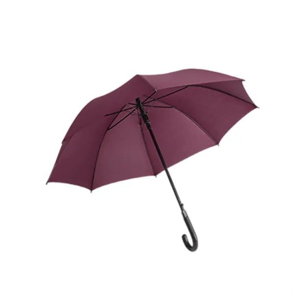 Curved Handle Umbrella for Rain and Sun
