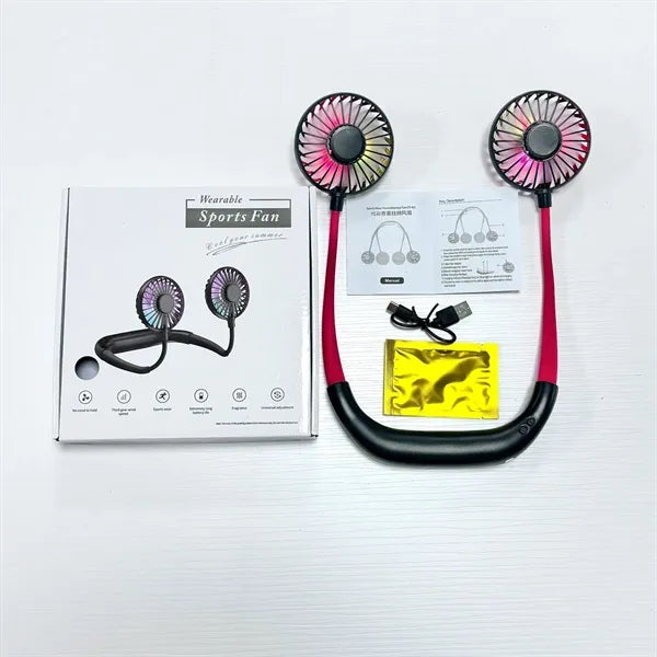 Portable Neck Fan 360-degree Adjustable Personal Gift