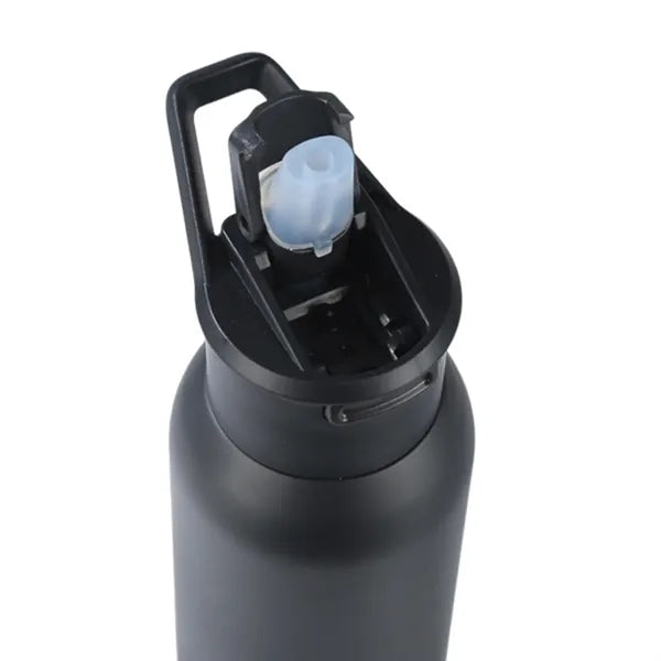 20 OZ Stainless Steel Drinking Bottle with Straw
