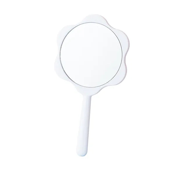 Portable Mini Makeup Mirror With Handle