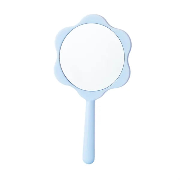 Portable Mini Makeup Mirror With Handle