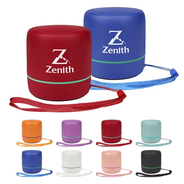 Small Wireless Bluetooth Speaker W/ Portable Lanyard