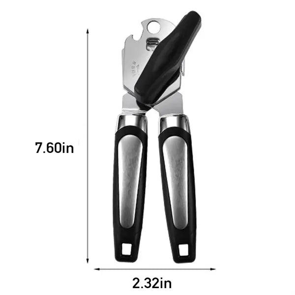 2-In-1 Stainless Steel Can Bottle Opener For Kitchen Camping