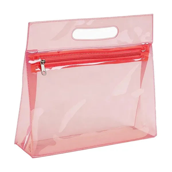 Pvc Makeup Bag With Handle