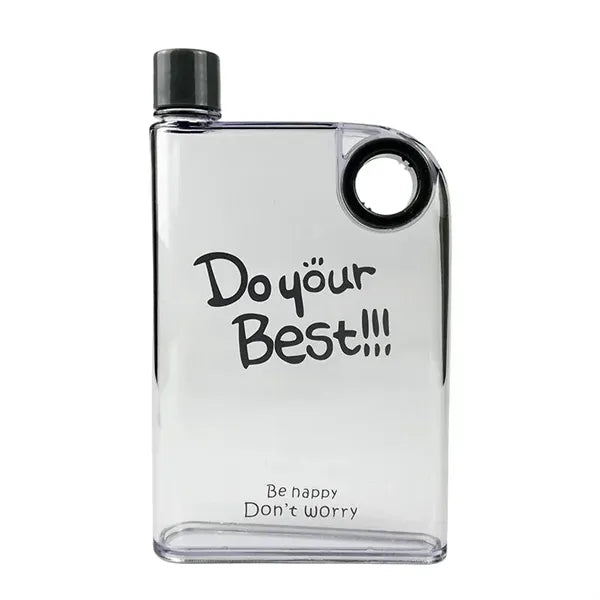 Portable Flat Design Sports Water Bottle
