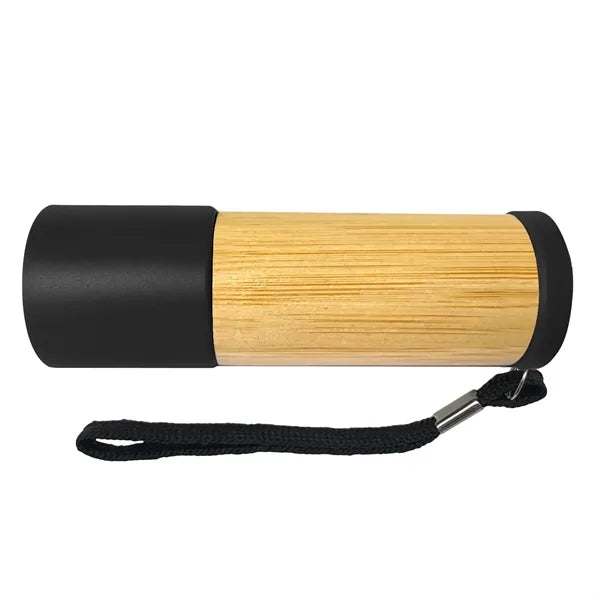Sleek Bamboo 9 LED Flashlight