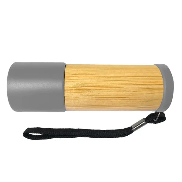 Sleek Bamboo 9 LED Flashlight
