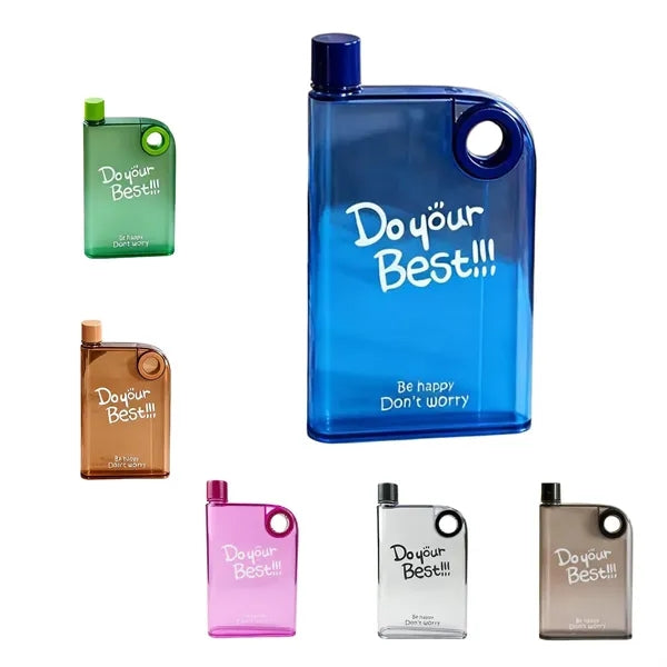 Portable Flat Design Sports Water Bottle