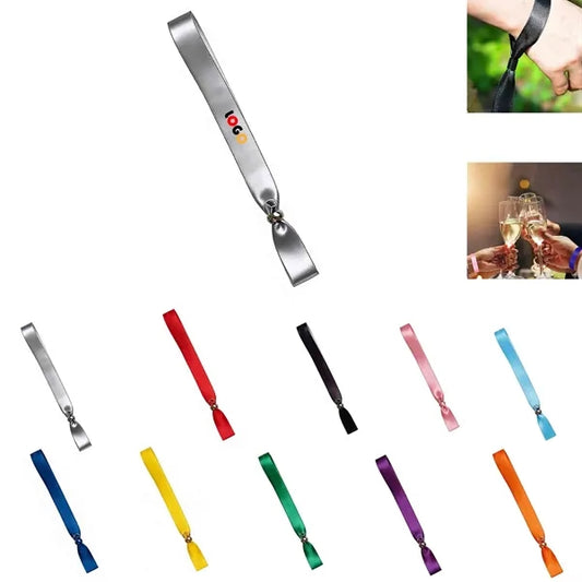Woven Event Wristband w/ Locking Bead