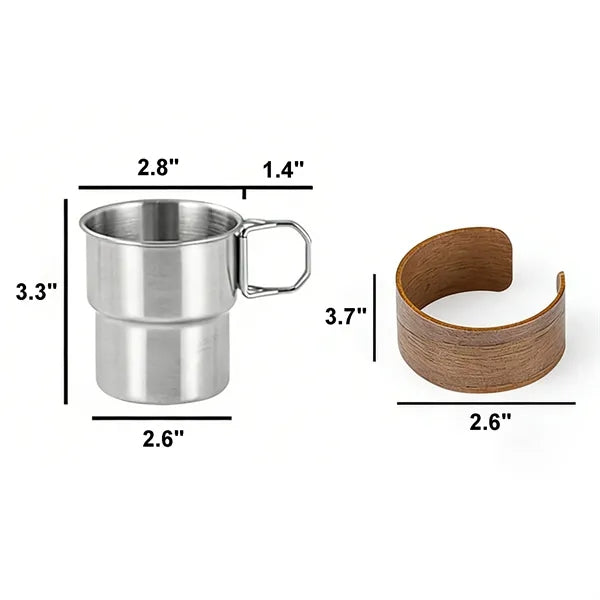10OZ Stainless Steel Coffee Cup