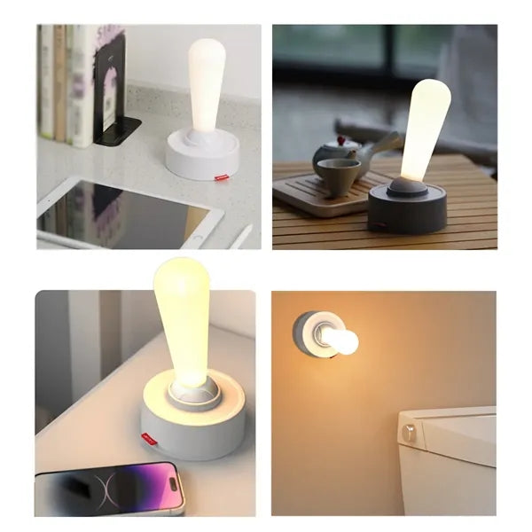 Dimmable Toggle Bedside Lever Lamp For Bathroom Camping Home