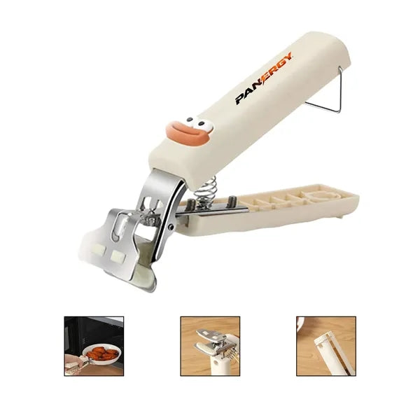 Anti-Scald Non-Slip Silicone Kitchen Bowl Gripper Tongs