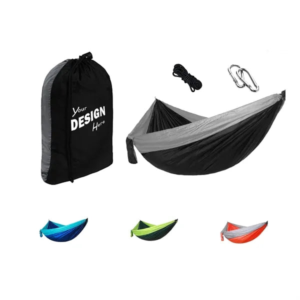 210T Parachute Nylon Breathable Camping Hammock