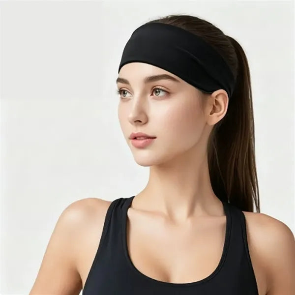 Yoga Exercise Sweat-Absorbing Headband
