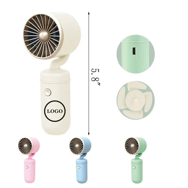 Turbo USB Rechargeable Handheld Fan