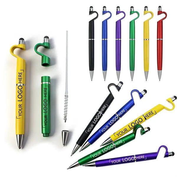 3-in-1 Multifunction Stylus Pen with Phone Stand