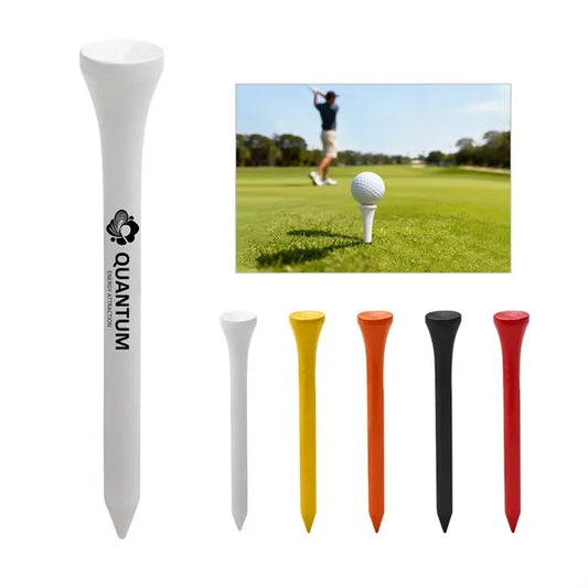 2 3/4" Wooden Golf Tees W/1 Color Logo