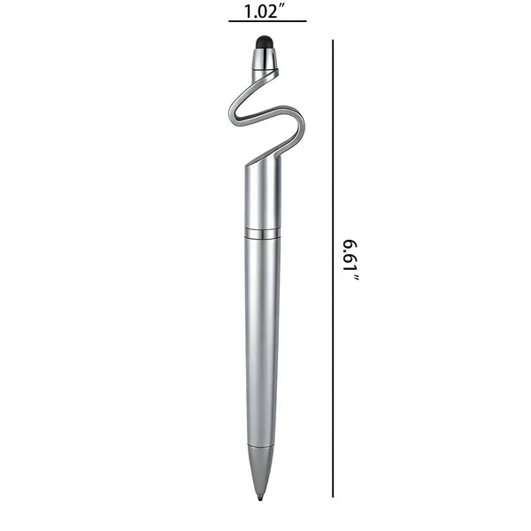 3-in-1 Multifunction Stylus Pen with Integrated Phone Stand