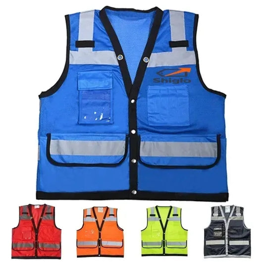 Mesh Vest With Hi Vis Reflective Tape