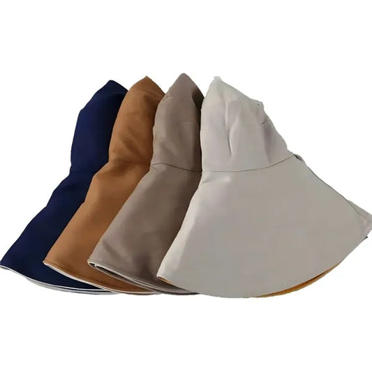 Wide Brim Bucket Hat