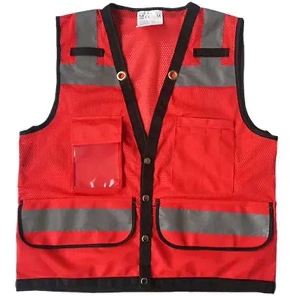 Mesh Vest With Hi Vis Reflective Tape