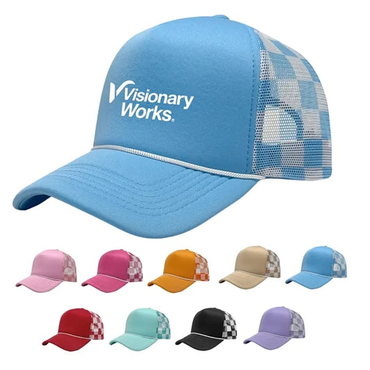 Baseball Cap Mesh Trucker Hat Snapback Adjustable