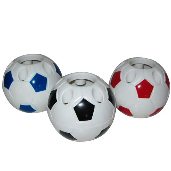 Logo Football Shape Desktop Pen Holder Desk Organize