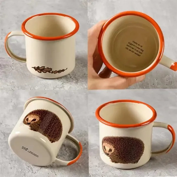 European Style Colorful Enamel Mugs