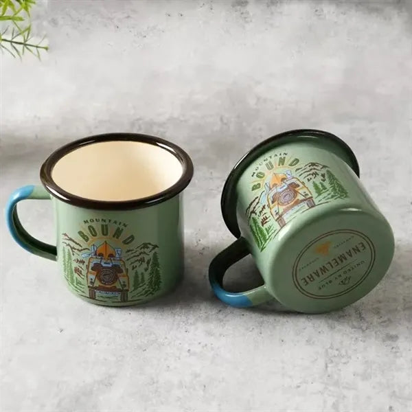 European Style Colorful Enamel Mugs