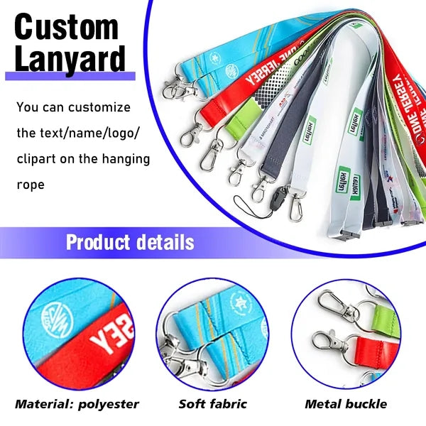 Polyester Lanyard with Logo