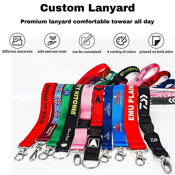 Polyester Lanyard with Logo