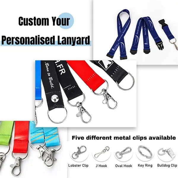 Polyester Lanyard with Logo