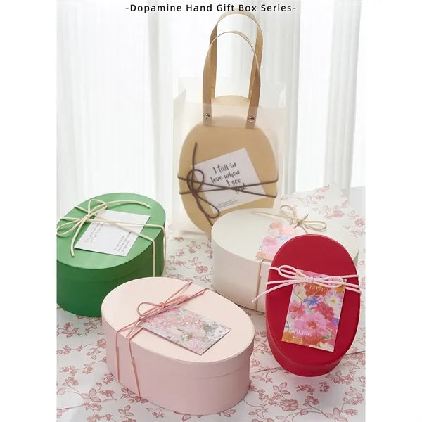 Oval Paper Gift Box