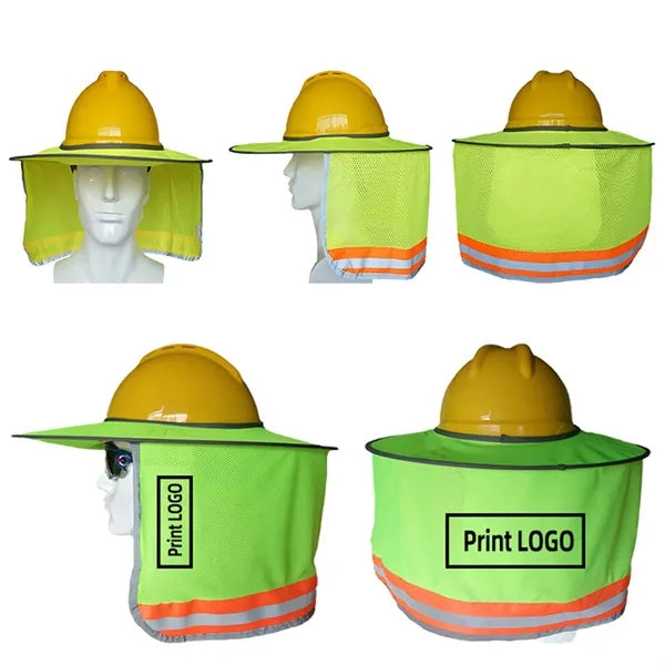 Industrial Hard Hat Sun Shield Safety Helmet Sunshade