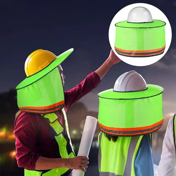 Industrial Hard Hat Sun Shield Safety Helmet Sunshade