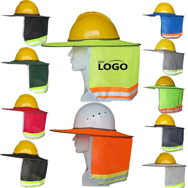 Industrial Hard Hat Sun Shield Safety Helmet Sunshade
