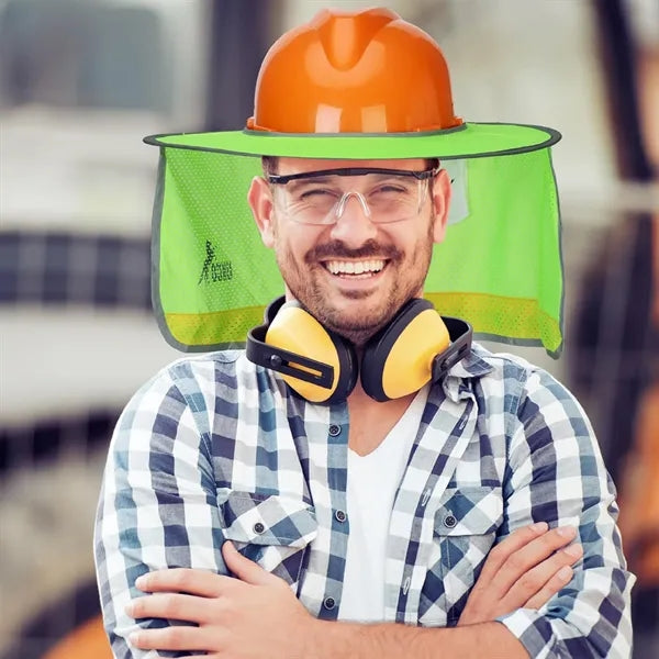 Industrial Hard Hat Sun Shield Safety Helmet Sunshade