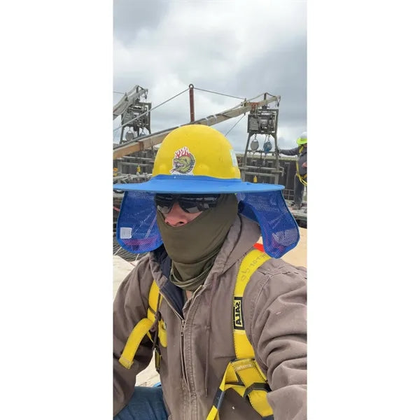 Industrial Hard Hat Sun Shield Safety Helmet Sunshade
