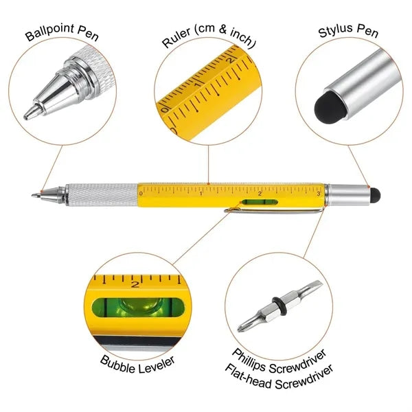 6-in-1 Multifunction Pen
