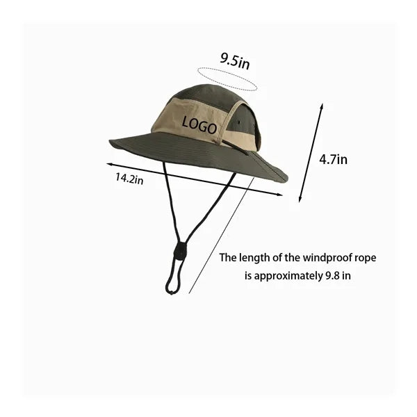 Quick-Dry Spandex Bucket Hat