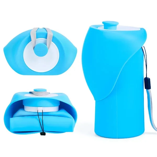 5oz Collapsible Dog Water Bottle Drinking Bowl