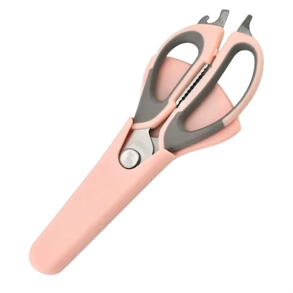 5-in-1 Versatile Stainless Steel Scissors W/Magnetic Protect