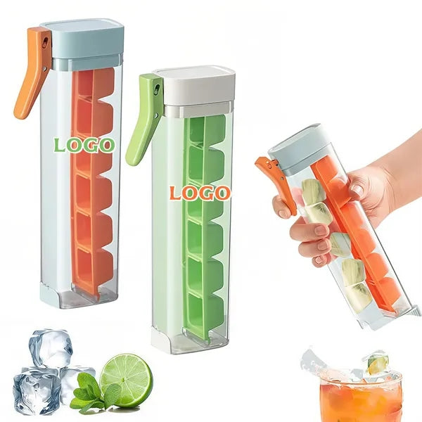 MOQ Single Hand Press Demould Ice Tray with Handle