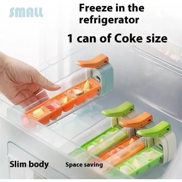 MOQ Single Hand Press Demould Ice Tray with Handle