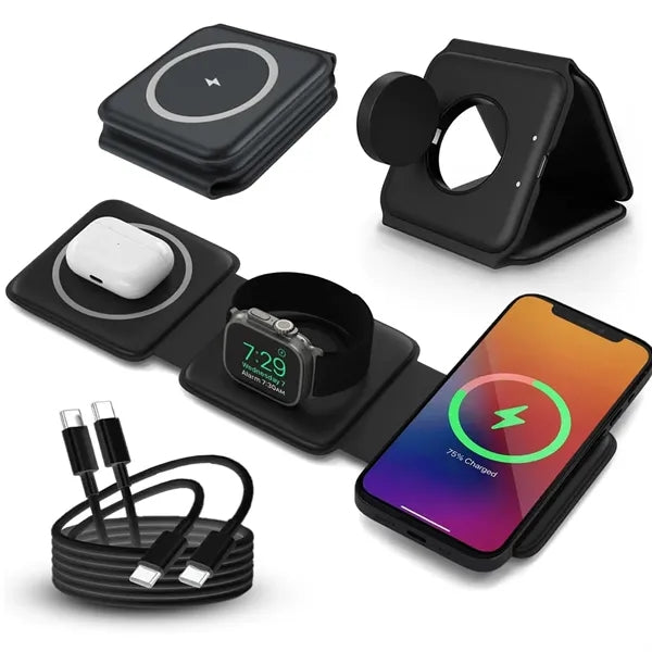 3 In 1 Foldable Wireless Charger